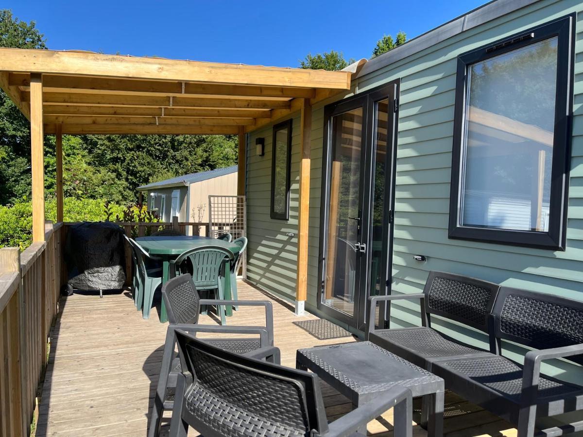 Mobilhome Tout Confort R10 Domaine De Lanniron Quimper Exterior photo